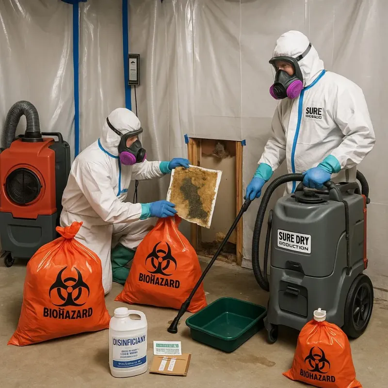 Contaminated Water Handling Protocols process in Glendale, CA