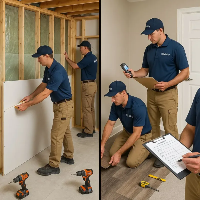 Repairs and Reconstruction process in Glendale, CA