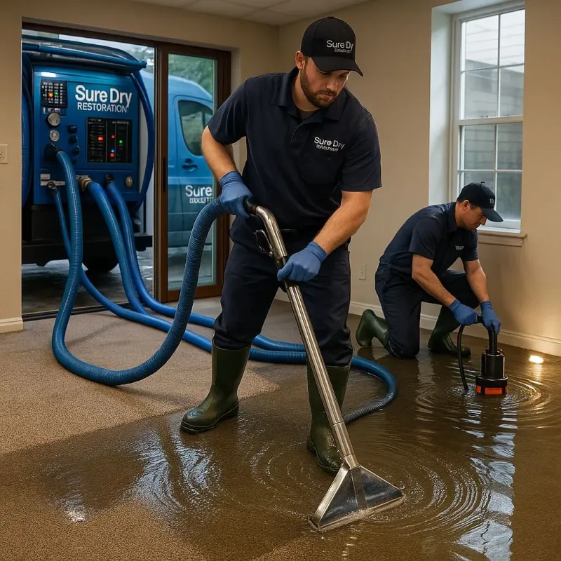 Water Extraction and Removal process in Glendale, CA